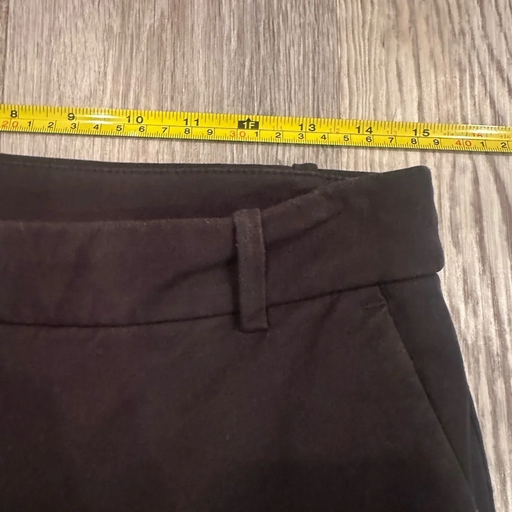J. Crew Kallie Black Pants Sz 10P Cropped Career Preppy Office Versatile